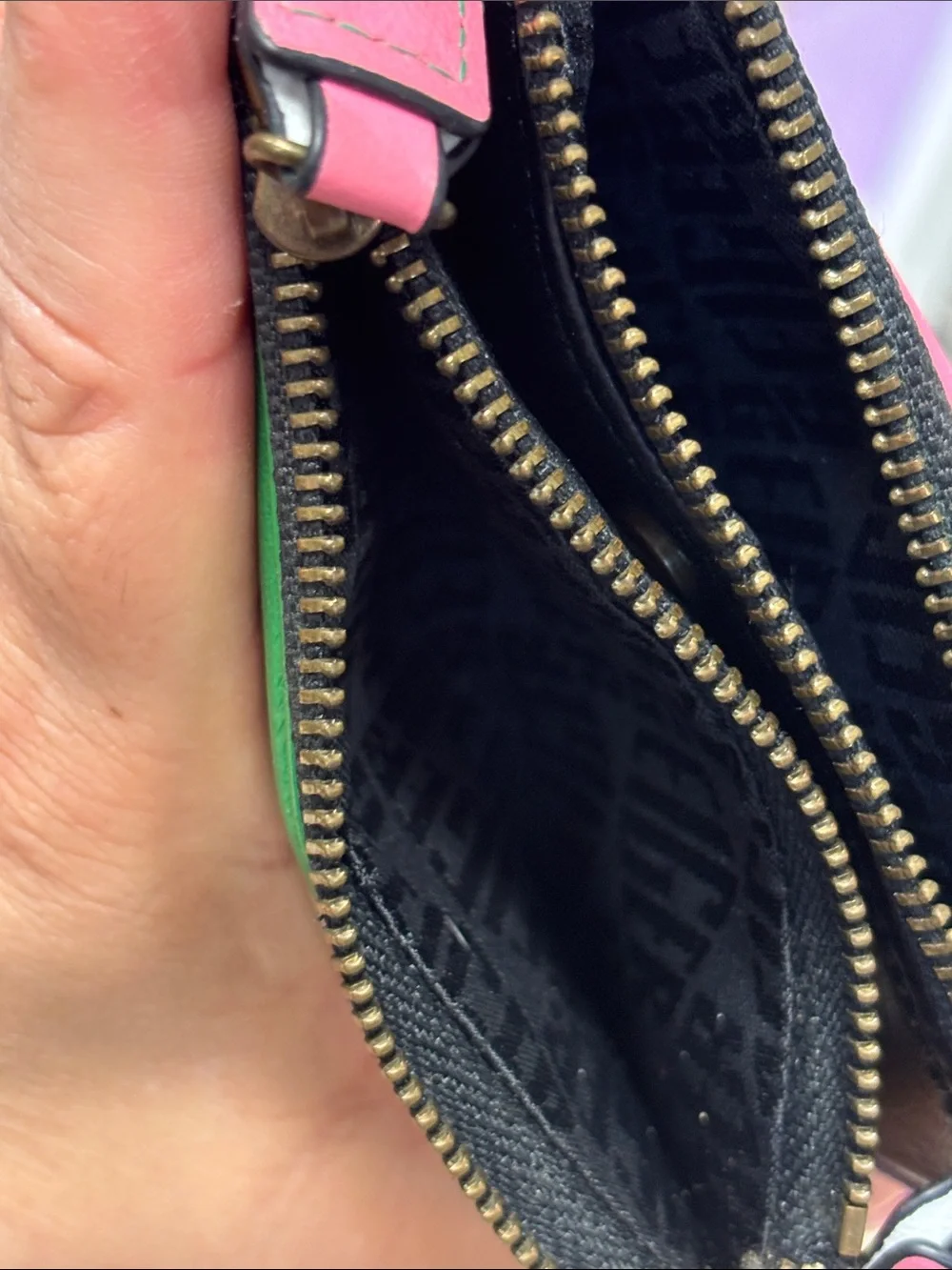 Kurt Geiger Rainbow🌈Zipper Wallet